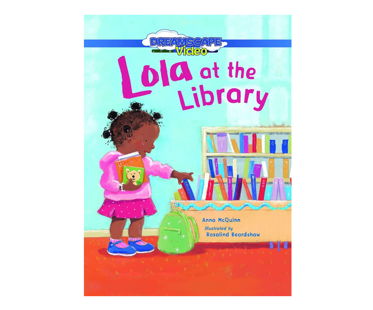 Lola at the Library audio cover