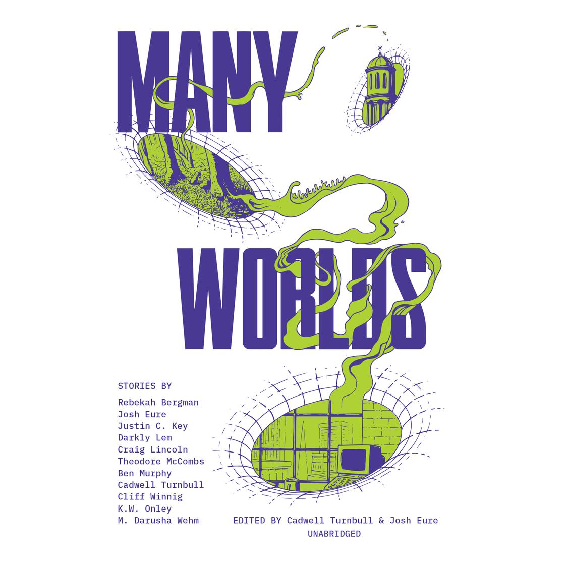 Many Worlds audio cover