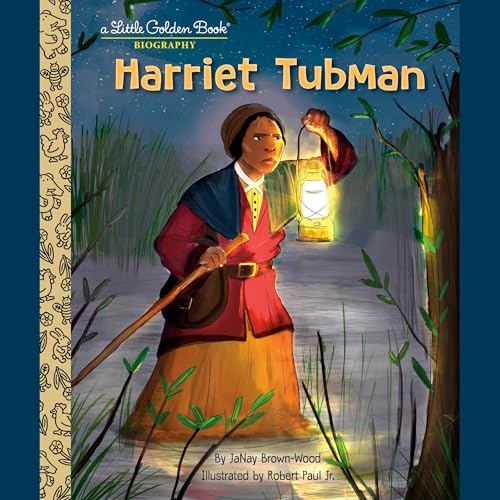 Harriet Tubman A Little Golden Book audio cover